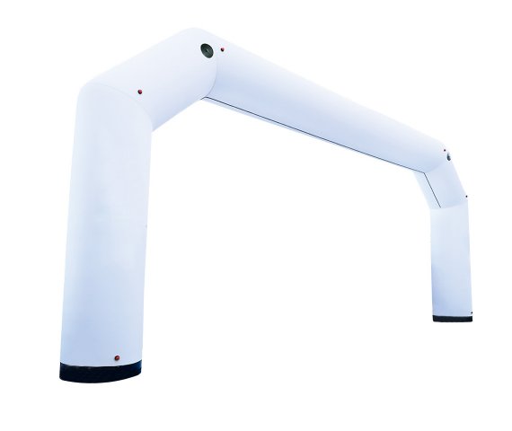 Inflatable arch