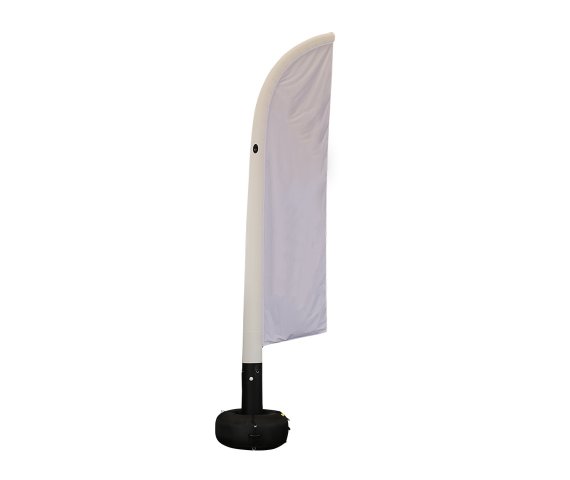 Inflatable flag