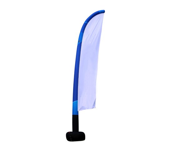 Inflatable flag